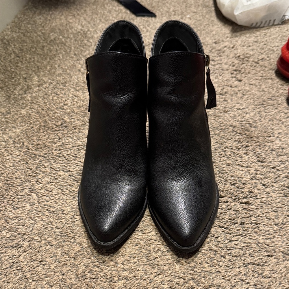Zodiac Black Ankle Booties